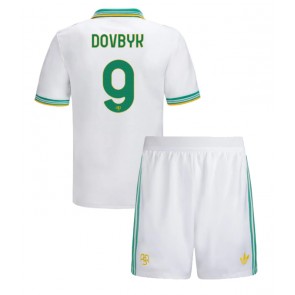 AS Roma Artem Dovbyk #9 Terza Maglia Bambino 2025-26 Manica Corta (+ Pantaloni corti)